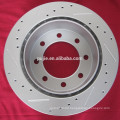 AIMCO 3295 Brake Disc with Cross Drilled and Slotted Design